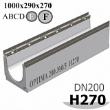 Лоток OPTIMA DN200, №0/3, высота 270